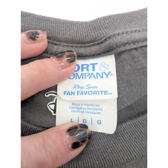 Disney Villains Port & Company Chernabog Fantasia Grey T-Shirt Size Large - Picture 3 of 8